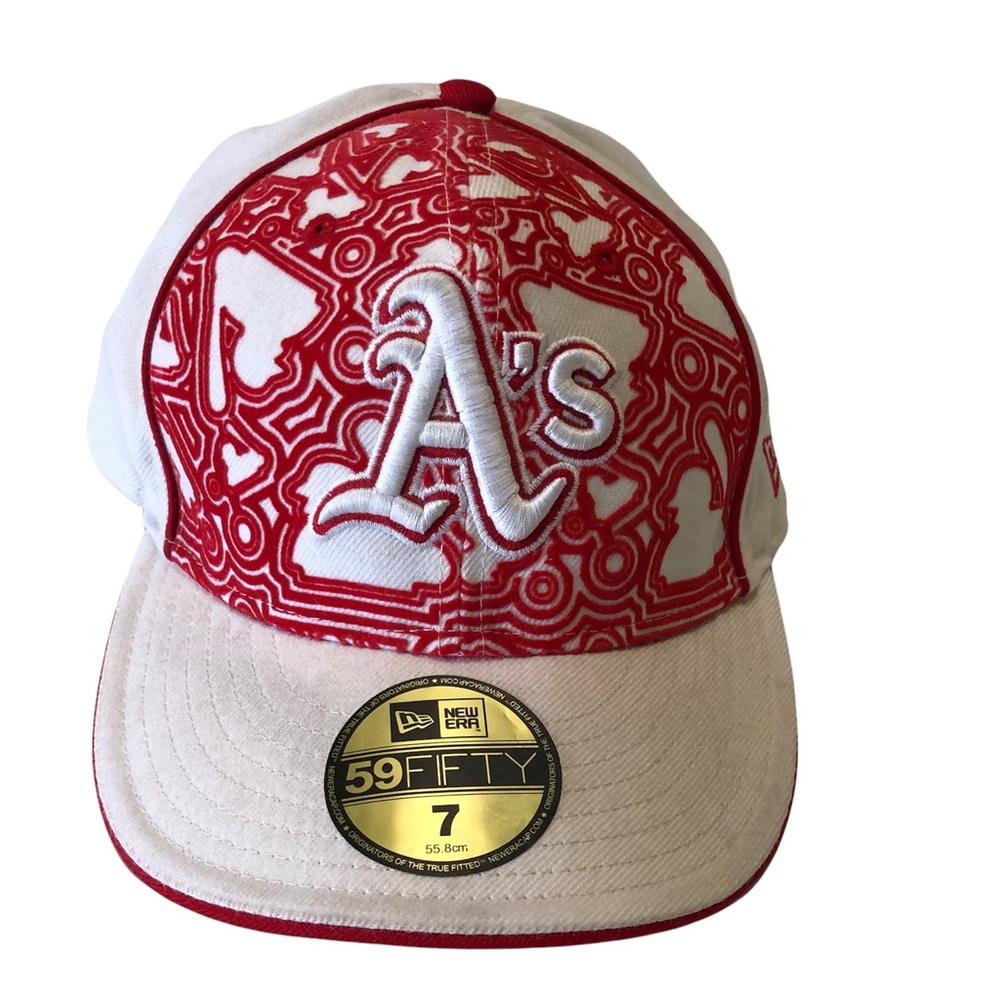 NWT New Era 59Fifty Oakland A’s Fitted Hat Size 7